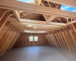 Outdoor Personia Jamestown, RI Gambrel Garage Loft