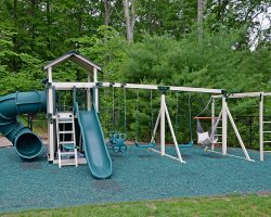 Custom 30x45 Vinyl Swing Set