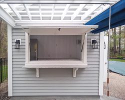 Pool House Bahama Serving Window