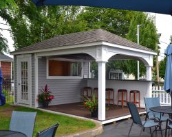 Swan 10x18 Pool House for Kay's Restaurant in Woonsocket, RI