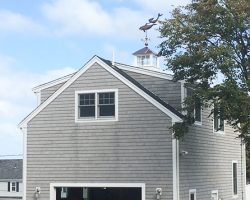 A custom Zephyr Cupola with a weathervane on top.