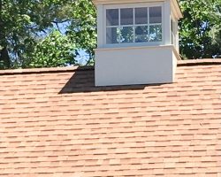 A Custom Zephyr Cupola on a garage.