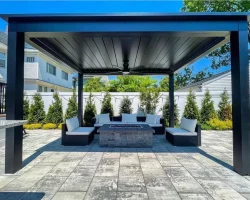 Swan Custom Louvered Pergola 3