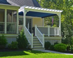 Custom 12x16 Vinyl Pergola in Medway, MA