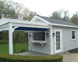 Finished Custom Pool House