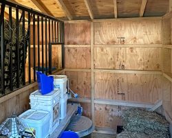 Custom Horse Row Barn Interior