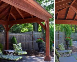 10x18 Swan Pavilion Details