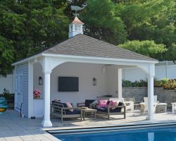 18x24 Swan Pool House in Hingham, MA alt view