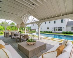 Outdoor Personia Dormer Pavilion Lounge Area