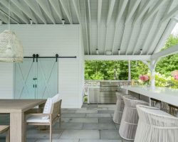 Outdoor Personia Dormer Pavilion Custom Sliding Barn Doors