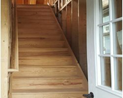 Outdoor Personia Danvers 2-Car Garage stairway