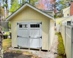 Outdoor Personia Hanover Greenhouse Combo doors