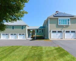 Outdoor Personia-3-Car Garage Completed