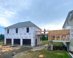 Outdoor Personia-3-Car Garage Construction 2