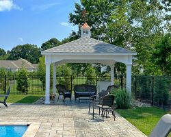 Outdoor Personia Custom Poolside Pavilion