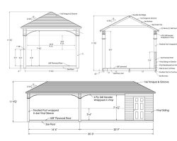 Plans for Outdoor-Personia Lincoln, RI Poolhouse 04