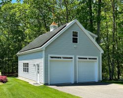 Custom 24x30 Two-Car Garage