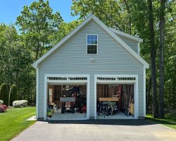 Custom 24x30 Two-Car Garage