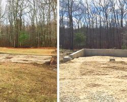 Two-Car Garage Foundation