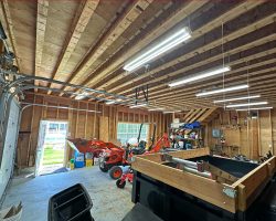 Custom Two-Car Garage Interior
