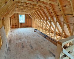 Outdoor Personia Mendon Garage Loft In Progress