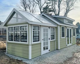Outdoor Personia Shed-Greenhouse Combo Exterior