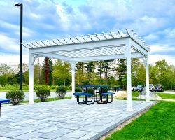 Custom 10'x18' Vinyl Pergola
