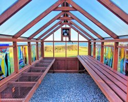Outdoor Personia Warren RI Greenhouse interior features