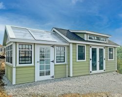 Outdoor Personia Wrentham Shed/Greenhouse Combo 01