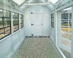 Outdoor Personia Wrentham Shed/Greenhouse Combo greenhouse interior view