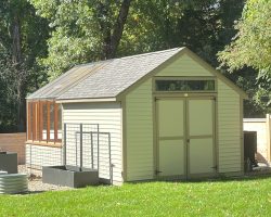 Outdoor Personia beverly shed greenhouse combo_02