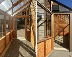 Outdoor Personia beverly shed greenhouse combo_interior