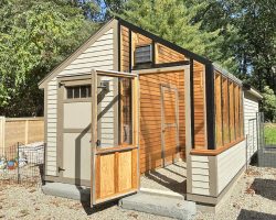 Outdoor Personia beverly shed greenhouse combo_06