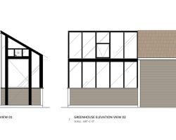 Outdoor Personia beverly shed greenhouse combo_plans