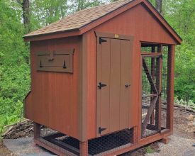 Outdoor Personia Rustic Chicken Coop