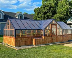 Outdoor Personia Greenhouse - Ranney School Entrance