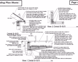 Custom Pool House Blueprint Detials