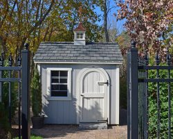 A Custom 6x9 Trestle Garden Shed in Norwell, MA