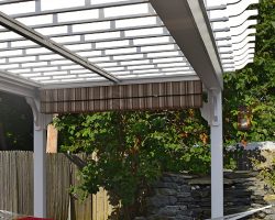 pergola roof structure
