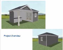 Custom Pool House 3D Concept