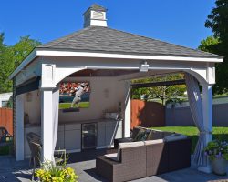14x14 Custom Pavilion in Reading