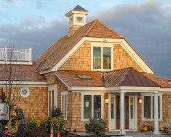 A  Zephyr Cupola at an oceanfront property.