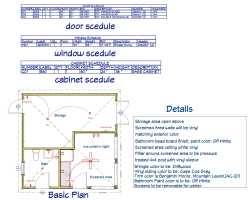Custom Pool House Blueprint