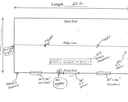 Custom Golf Shed Layout Sheet