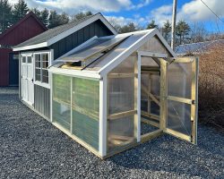 Outdoor Personia Shed Greenhouse Combo Exterior