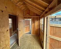 Outdoor Personia Shed Greenhouse Combo Interior