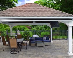 Custom Poolside Structures