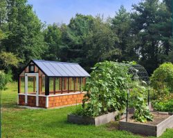 Custom 8x14 Greenhouse in Harrisville, RI - Baystate Outdoor Personia