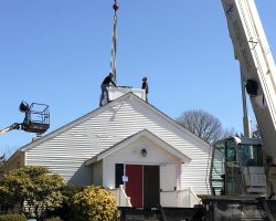 lifting a steeple base