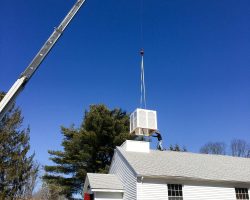 lifting a steeple middle part